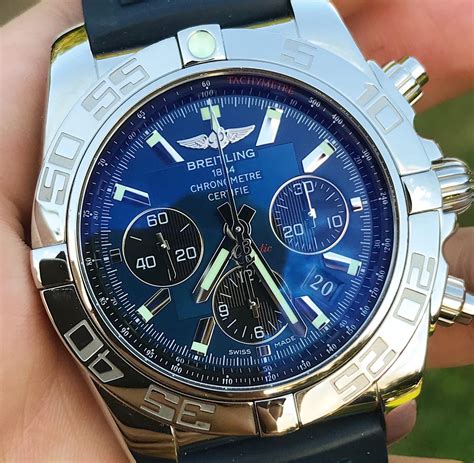 second hand breitling watch chronomat 44 cb0110|breitling chronomat b01 review.